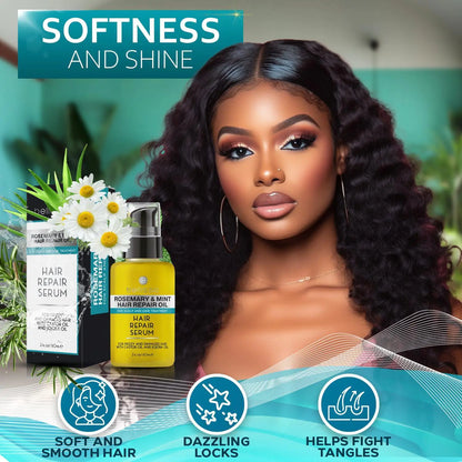 Rosemary Mint Oil Hair Serum Thickening