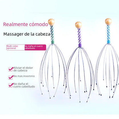 Octopus Head Massager